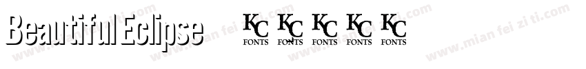 Beautiful Eclipse字体转换